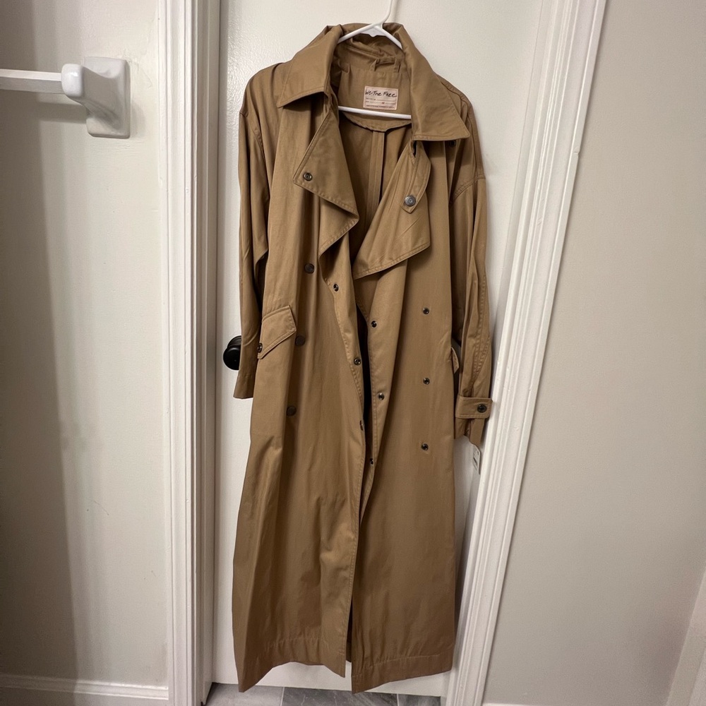 NWT Free People Trench Coat